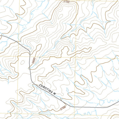 United States Geological Survey Christina, MT (2020, 24000-Scale) digital map