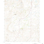 United States Geological Survey Chrysotile, AZ (2021, 24000-Scale) digital map