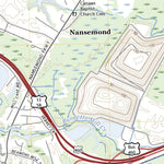 United States Geological Survey Chuckatuck, VA (2022, 24000-Scale) digital map
