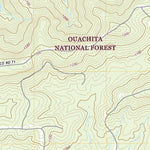 United States Geological Survey Chula Mountain, AR (2020, 24000-Scale) digital map