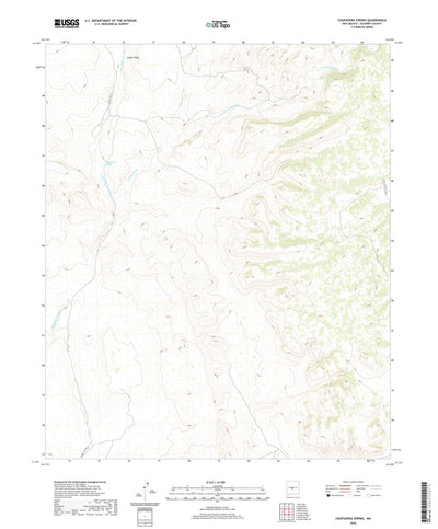 United States Geological Survey Chupadera Spring, NM (2020, 24000-Scale) digital map