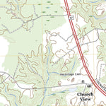 United States Geological Survey Church View, VA (2022, 24000-Scale) digital map