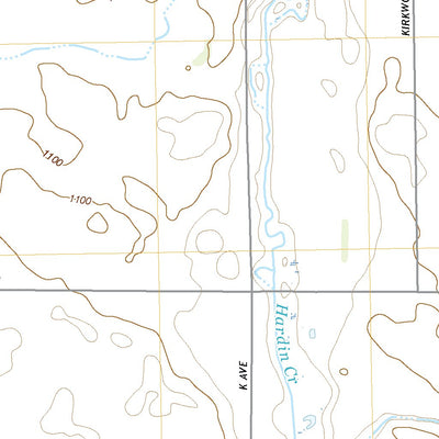 United States Geological Survey Churdan, IA (2022, 24000-Scale) digital map