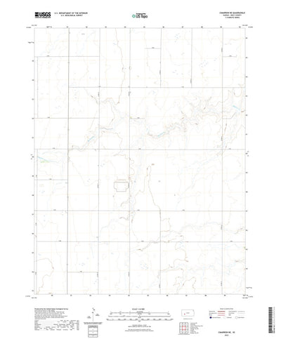 United States Geological Survey Cimarron NE, KS (2022, 24000-Scale) digital map