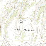 United States Geological Survey Citadel Plateau, CO (2022, 24000-Scale) digital map