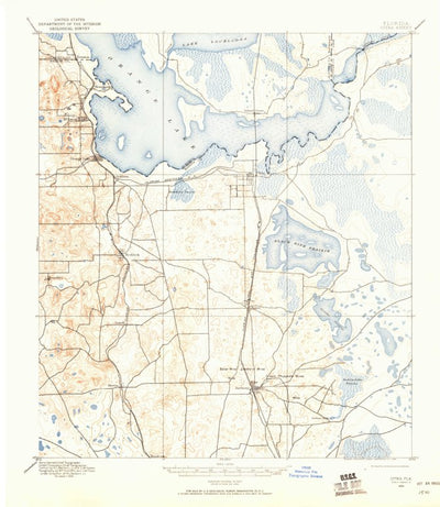 United States Geological Survey Citra, FL (1893, 62500-Scale) digital map