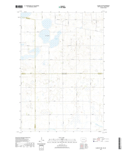 United States Geological Survey Claire City NW, ND (2020, 24000-Scale) digital map