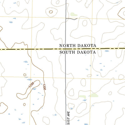 United States Geological Survey Claire City NW, ND (2020, 24000-Scale) digital map