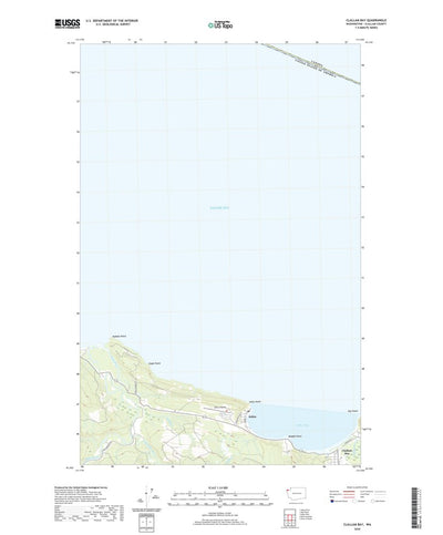 United States Geological Survey Clallam Bay, WA (2020, 24000-Scale) digital map