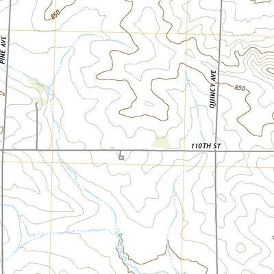 United States Geological Survey Clarence, IA (2022, 24000-Scale) digital map