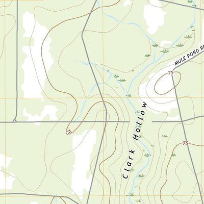 United States Geological Survey Clark Hollow, LA (2020, 24000-Scale) digital map