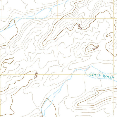 United States Geological Survey Clark Ranch, AZ (2021, 24000-Scale) digital map