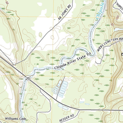 United States Geological Survey Clarksville, FL (2021, 24000-Scale) digital map