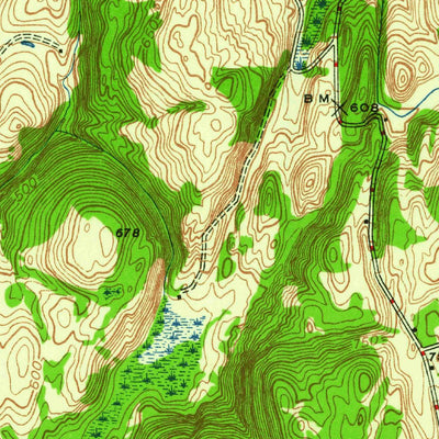 United States Geological Survey Claverack, NY (1947, 24000-Scale) digital map