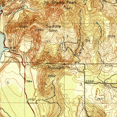 United States Geological Survey Clayton, WA (1944, 62500-Scale) digital map