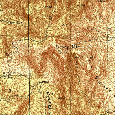 United States Geological Survey Clayton, WA (1944, 62500-Scale) digital map