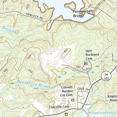 United States Geological Survey Clayville, RI (2021, 24000-Scale) digital map