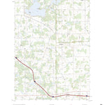 United States Geological Survey Clear Lake, IN (2022, 24000-Scale) digital map