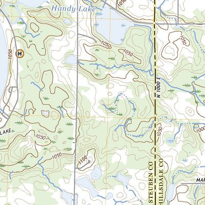 United States Geological Survey Clear Lake, IN (2022, 24000-Scale) digital map