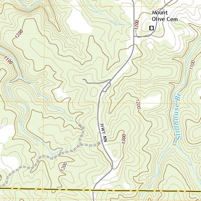 United States Geological Survey Clear Springs, MO (2021, 24000-Scale) digital map