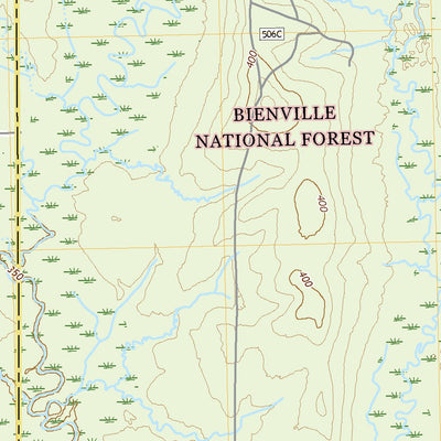 United States Geological Survey Clear Springs, MS (2021, 24000-Scale) digital map