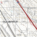 United States Geological Survey Clearfield, UT (2020, 24000-Scale) digital map