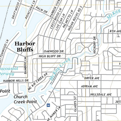 United States Geological Survey Clearwater, FL (2021, 24000-Scale) digital map