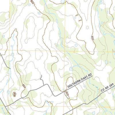 United States Geological Survey Cleburne East, TX (2022, 24000-Scale) digital map
