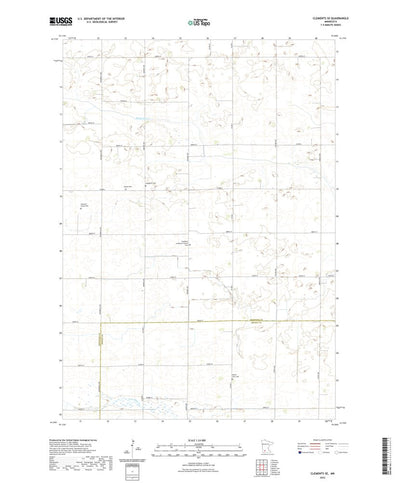 United States Geological Survey Clements SE, MN (2022, 24000-Scale) digital map