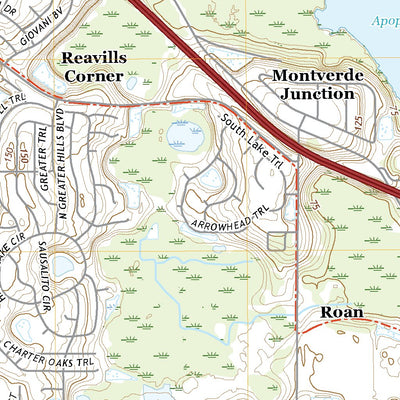 United States Geological Survey Clermont East, FL (2021, 24000-Scale) digital map