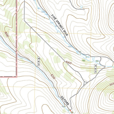 United States Geological Survey Cleve Creek Baldy, NV (2021, 24000-Scale) digital map