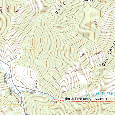United States Geological Survey Cleve Creek Baldy, NV (2021, 24000-Scale) digital map