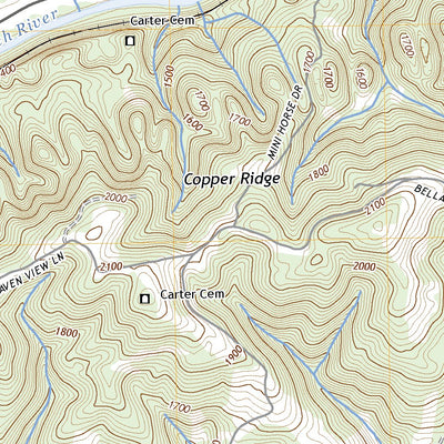 United States Geological Survey Clinchport, VA (2022, 24000-Scale) digital map