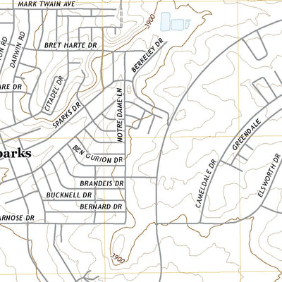 United States Geological Survey Clint NW, TX (2022, 24000-Scale) digital map