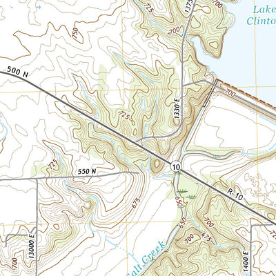 United States Geological Survey Clinton, IL (2021, 24000-Scale) digital map