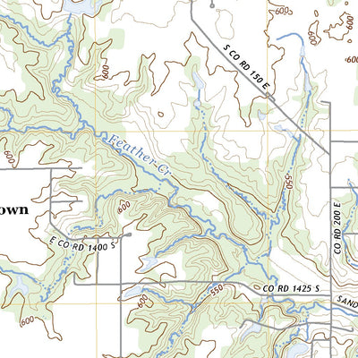 United States Geological Survey Clinton, IN (2022, 24000-Scale) digital map