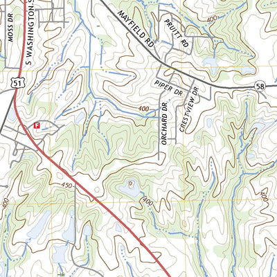 United States Geological Survey Clinton, KY (2022, 24000-Scale) digital map