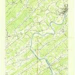 United States Geological Survey Clinton, TN (1936, 24000-Scale) digital map