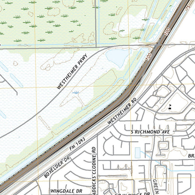 United States Geological Survey Clodine, TX (2022, 24000-Scale) digital map