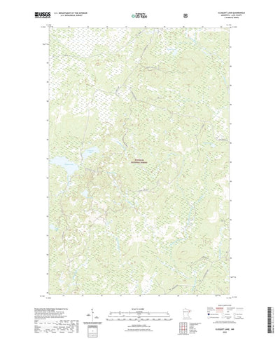 United States Geological Survey Cloquet Lake, MN (2022, 24000-Scale) digital map
