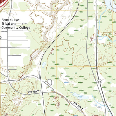 United States Geological Survey Cloquet, MN (2022, 24000-Scale) digital map