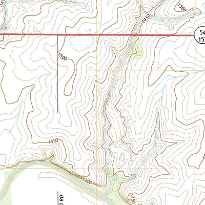 United States Geological Survey Cloud Chief, OK (2022, 24000-Scale) digital map
