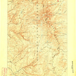 United States Geological Survey Cloud Peak, WY (1901, 125000-Scale) digital map