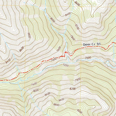 United States Geological Survey Clouds Home Peak, WY (2021, 24000-Scale) digital map