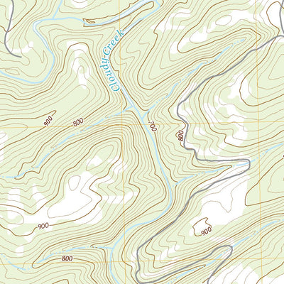 United States Geological Survey Cloudy, OK (2022, 24000-Scale) digital map