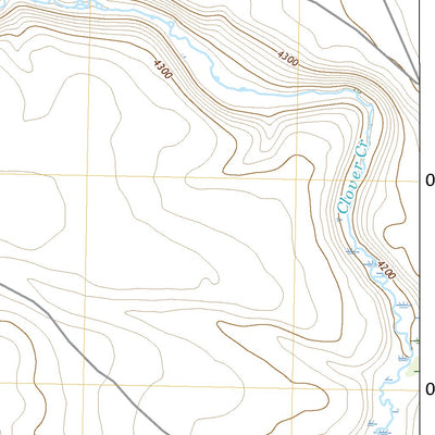 United States Geological Survey Clover Butte North, ID (2020, 24000-Scale) digital map