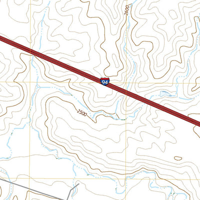 United States Geological Survey Cluster Buttes SW, MT (2020, 24000-Scale) digital map