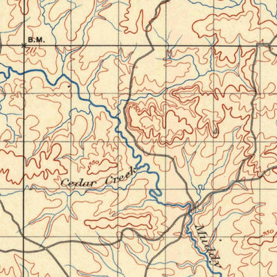 United States Geological Survey Coalgate, OK (1896, 125000-Scale) digital map
