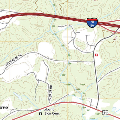 United States Geological Survey Coaling, AL (2020, 24000-Scale) digital map