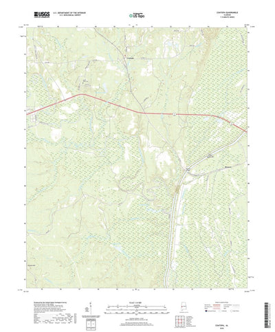 United States Geological Survey Coatopa, AL (2020, 24000-Scale) digital map